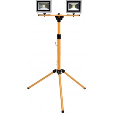 YATO Reflector LED cu trepied, 2x20W, 2x1400lm